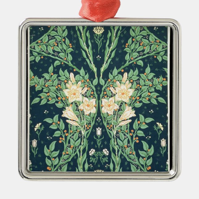 Francesca wallpaper design metal ornament (Front)