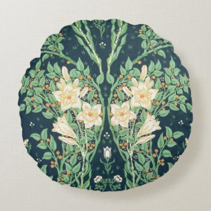 Francesca wallpaper design round cushion