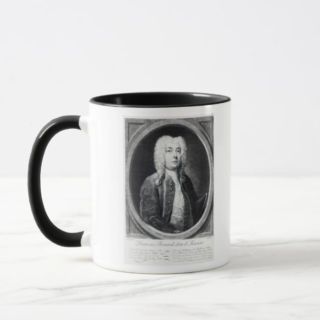 Francesco Bernardi Senesino Mug (Left)
