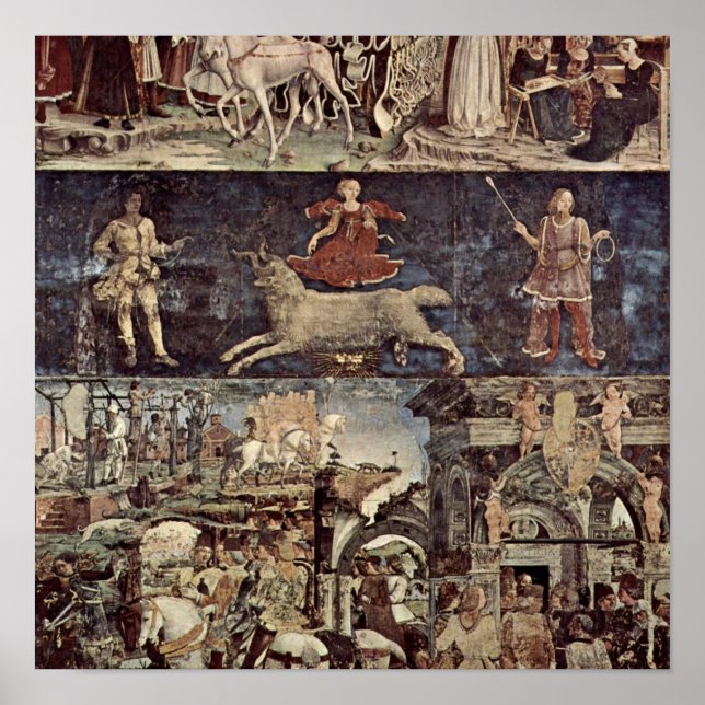 Francesco del Cossa - Triumph of Minerva Poster (Front)