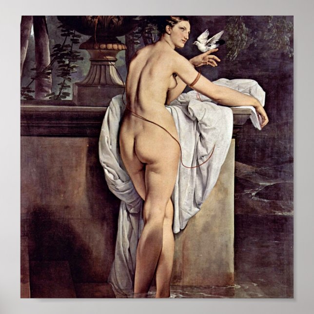 Francesco Hayez - Carlotta Chabert as Venus Poster (Front)