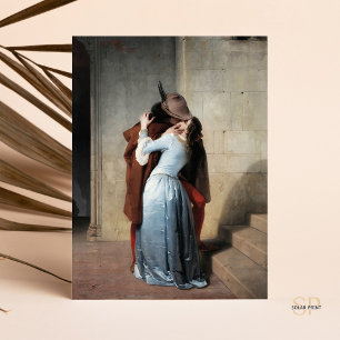 Francesco Hayez Kiss Il Bacio Art Exhibition Postcard