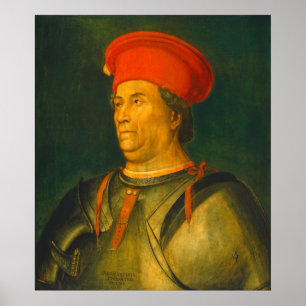 Francesco Sforza - North Italian Fine Art Poster