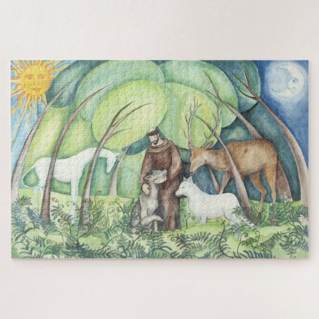 'Francesco' St Francis of Assisi Puzzle (Horizontal)