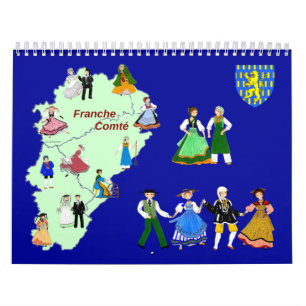 Franche-Comté Calendar, France Calendar