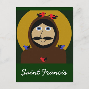 Francis and the Birds Postcard