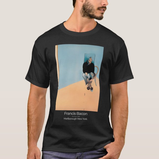 Francis Bacon Exhibition Art Poster 1984 - Study F T-Shirt (Front)