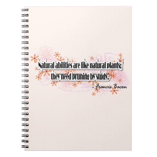 Francis Bacon Notebook (Front)