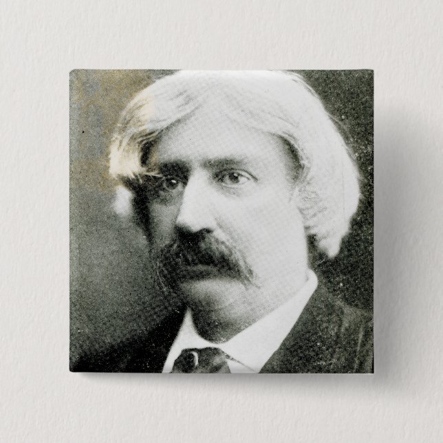 Francis Brett Harte 15 Cm Square Badge (Front)