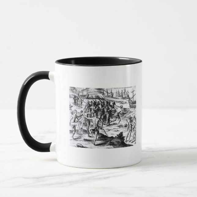 Francis Drake  in the New World Mug (Left)