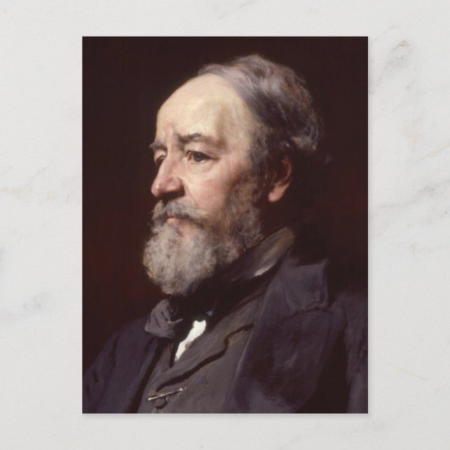 Francis Frank Holl Portrait postcard (Front)