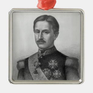 Francis II of the Two Sicilies Metal Ornament