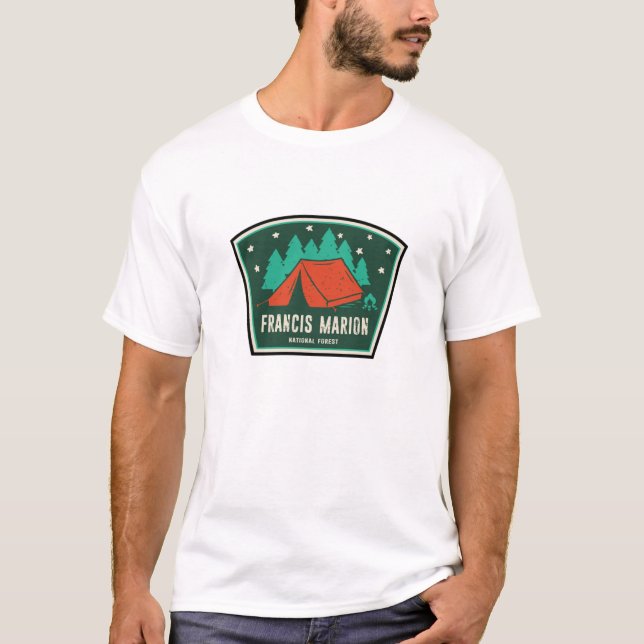 Francis Marion National Forest Camping   T-Shirt (Front)