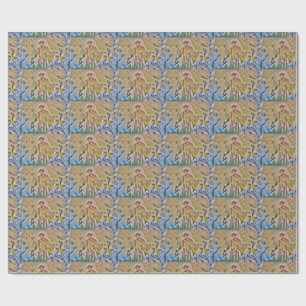 Francis Of Assisi Mosaic Wrapping Paper