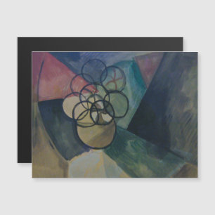 Francis Picabia, Caoutchouc, 1909., Abstract Art Magnetic Invitation