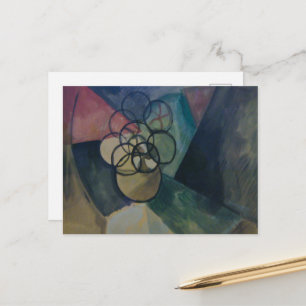 Francis Picabia, Caoutchouc, 1909., Abstract Art Postcard