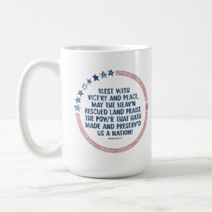 Francis Scott Key - Praising God for Freedom Coffee Mug