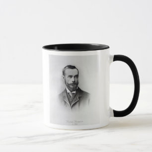 Francis Thompson, engraved by Emery Walker, 1894 Mug