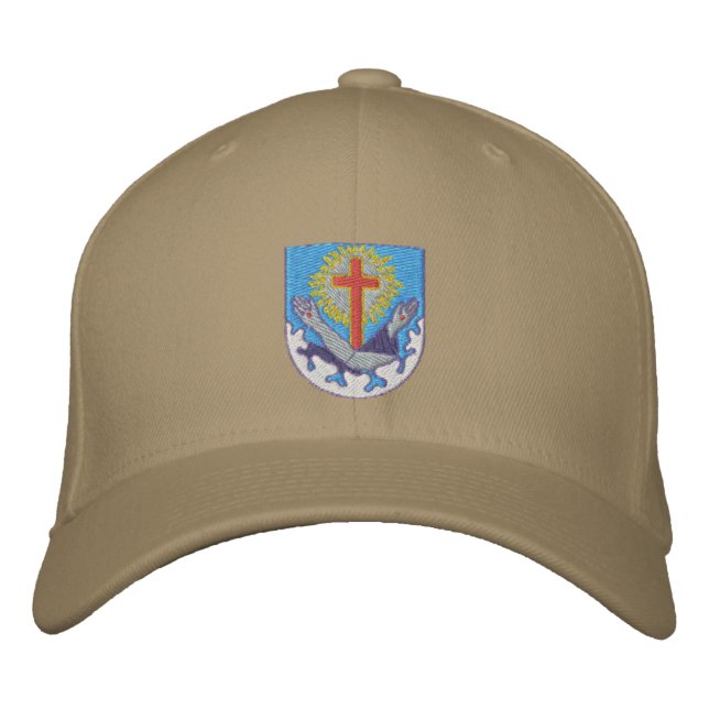 Franciscan logo (small) embroidered hat (Front)