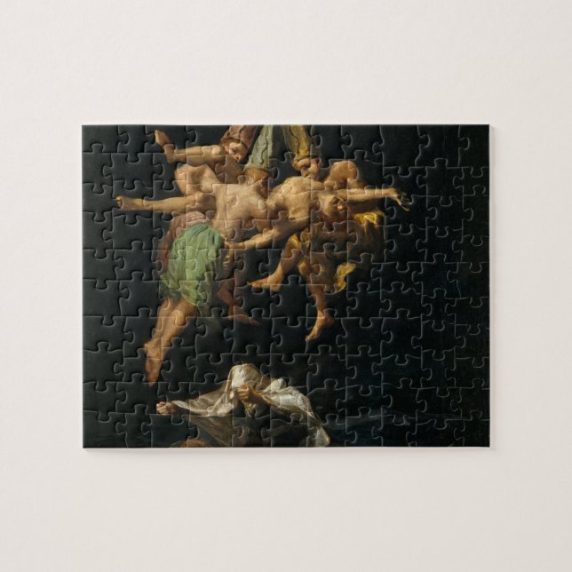 Francisco de Goya Flight of witches 1798 Jigsaw Puzzle (Horizontal)