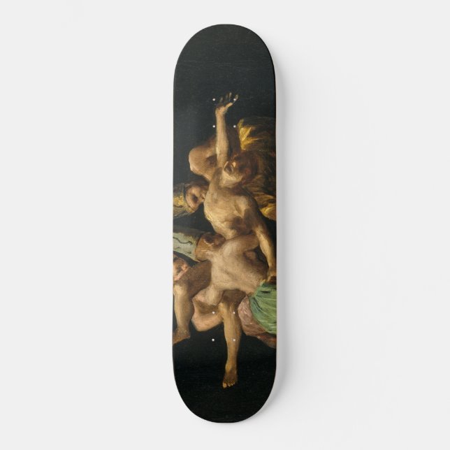 Francisco de Goya Flight of witches 1798 Skateboard (Front)