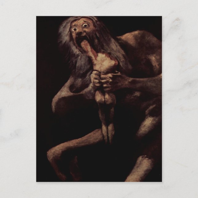 Francisco de Goya Francisco Jos? de Goya y Lucient Postcard (Front)