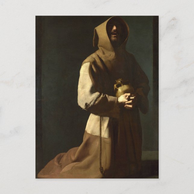 Francisco de Zurbarán Fine Art Postcard (Front)