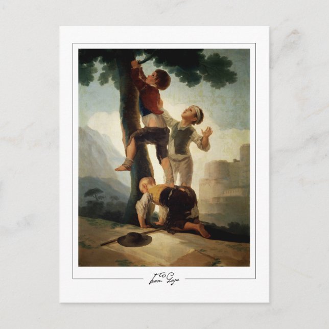 Francisco Goya #171 - Fine Art Postcard (Front)