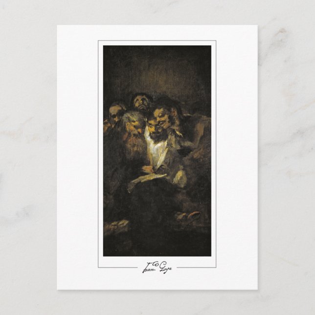 Francisco Goya #179 - Fine Art Postcard (Front)
