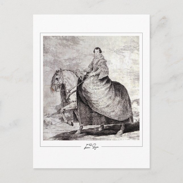 Francisco Goya #505 - Fine Art Postcard (Front)