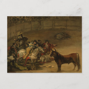 Francisco Goya - Bullfight, Suerte de Varas Postcard