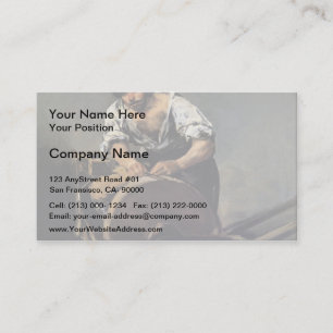 Francisco Goya- Knife Grinder Business Card