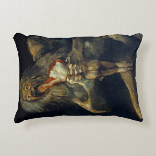Francisco Goya - Saturn Devouring His Son Decorative Cushion