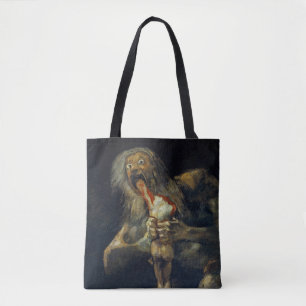 Francisco Goya - Saturn Devouring His Son Tote Bag