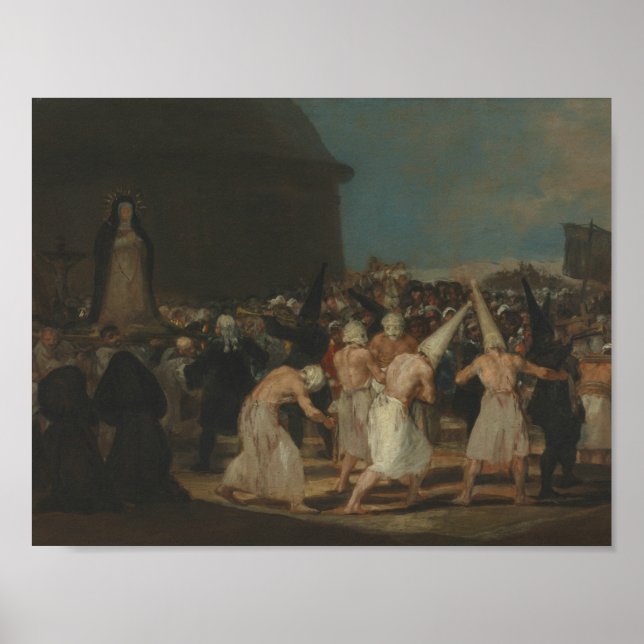 Francisco Goya - The Flagellants Poster (Front)