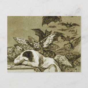Francisco Goya - The Sleep Postcard
