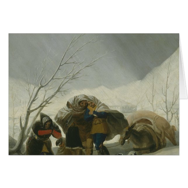 Francisco Goya - Winter Scene (Front Horizontal)