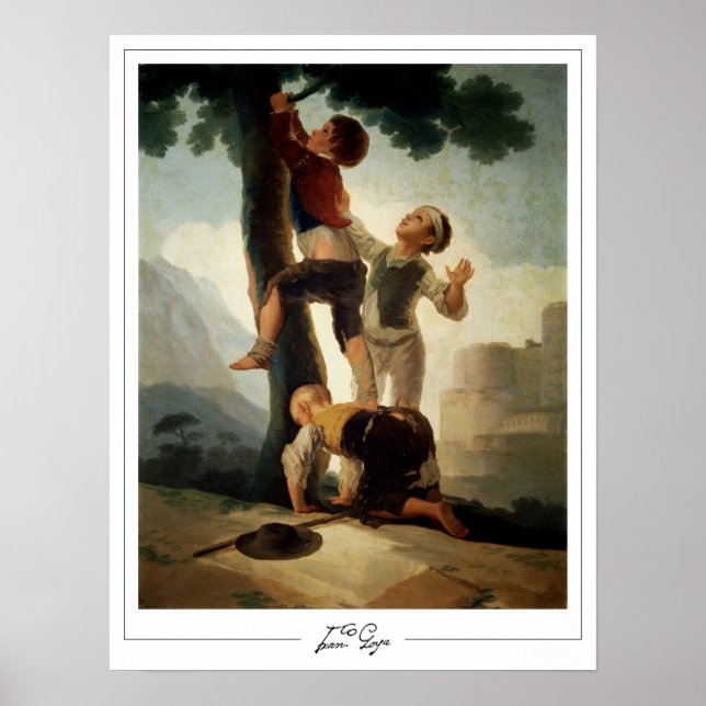 Francisco Goya Zedign Art Poster #171 (Front)