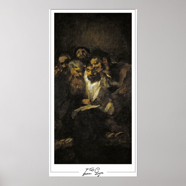 Francisco Goya Zedign Art Poster #179 (Front)