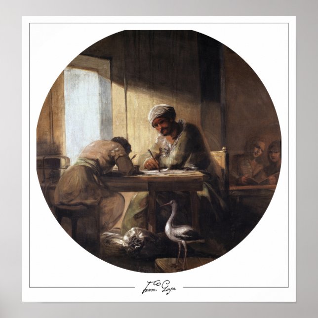 Francisco Goya Zedign Art Poster #258 (Front)