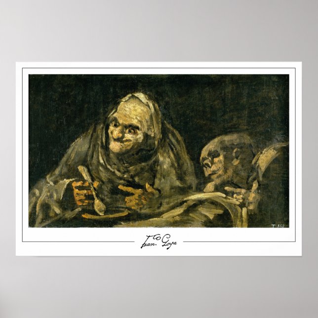 Francisco Goya Zedign Art Poster #267 (Front)