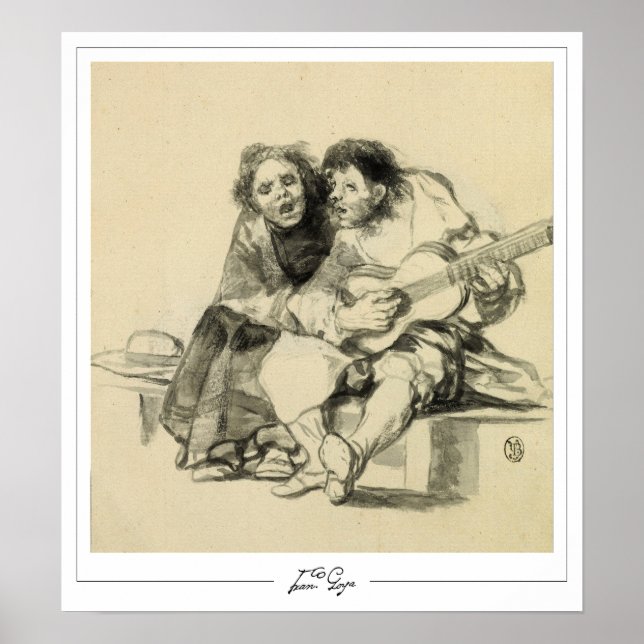Francisco Goya Zedign Art Poster #516 (Front)