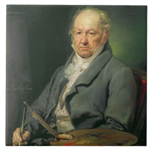 Francisco Jose de Goya, 1826 (oil on canvas) Tile