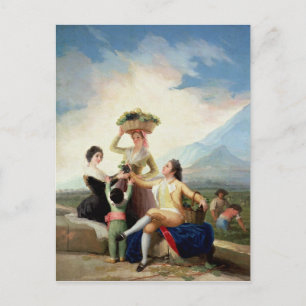 Francisco Jose de Goya y Lucientes   Autumn, or Th Postcard