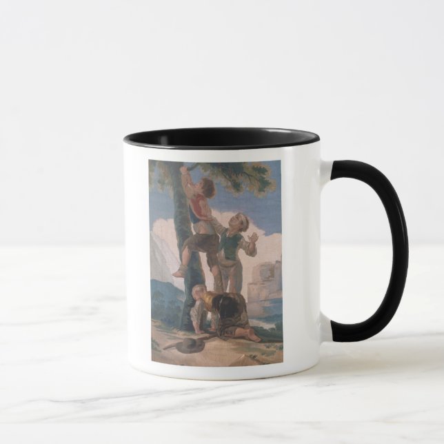 Francisco Jose de Goya y Lucientes | Boys Climbing Mug (Right)