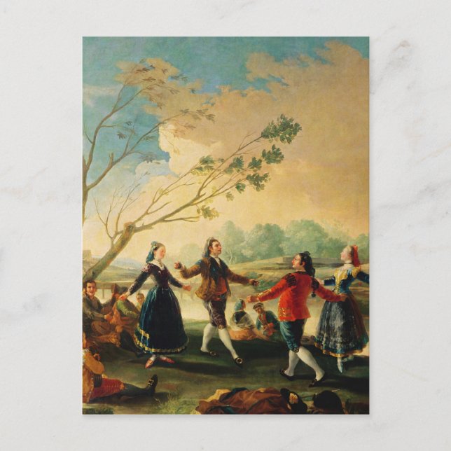 Francisco Jose de Goya y Lucientes | Dance on the  Postcard (Front)