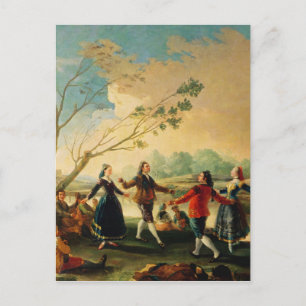 Francisco Jose de Goya y Lucientes   Dance on the  Postcard