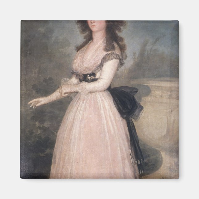 Francisco Jose de Goya y Lucientes | Dona Tadea Ar Magnet (Front)