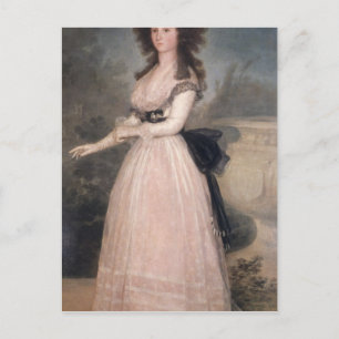 Francisco Jose de Goya y Lucientes   Dona Tadea Ar Postcard