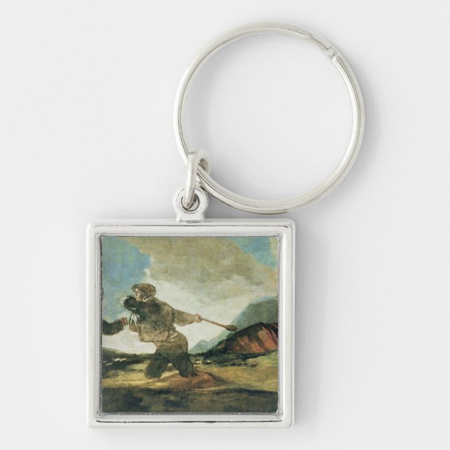 Francisco Jose de Goya y Lucientes | Duel with Clu Key Ring (Front)